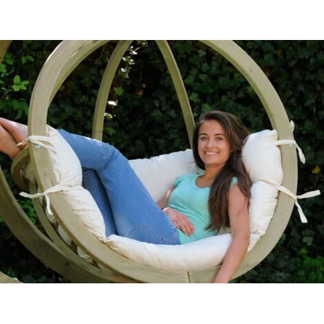 Balancelle Amazonas GLOBO CHAIR NATURA 121 x 118 x 69cm coloris naturel