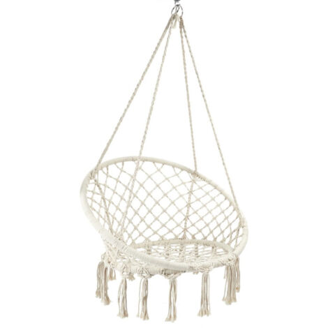 Balancelle Macramé "Sumatra" 120cm Beige