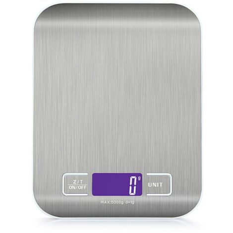 Balances alimentaires numériques LCD onces électroniques en acier inoxydable Balance de cuisson de cuisine multiples outils pesage accessoires cuisine