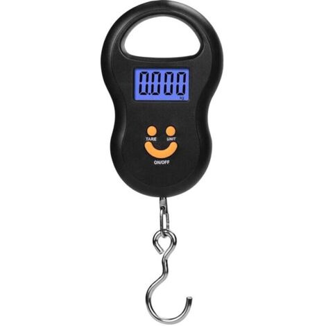 Balances suspendues industrielles Balance numérique électronique de précision Balance de grue 50 kg/10 g Balance numérique LCD Rétroéclairage Poids de pêche Balance de poche Balance à bagages Peut ê