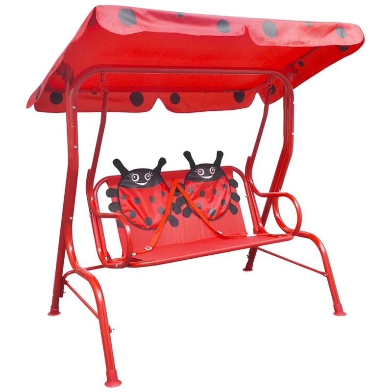 

Balancín infantil de acero rojo