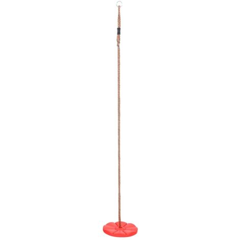 Balançoire à plaque 200 cm Rouge CFW28130