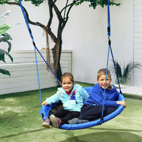 Balançoire de jardin pour enfants de 3 à 8 ans, utilisable à l'intérieur comme à l'extérieur, dimensions 100 x 180 cm, charge maximale 100 kg