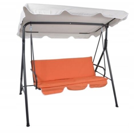 Balançoire de jardin VIP, 3 places, 170 cm