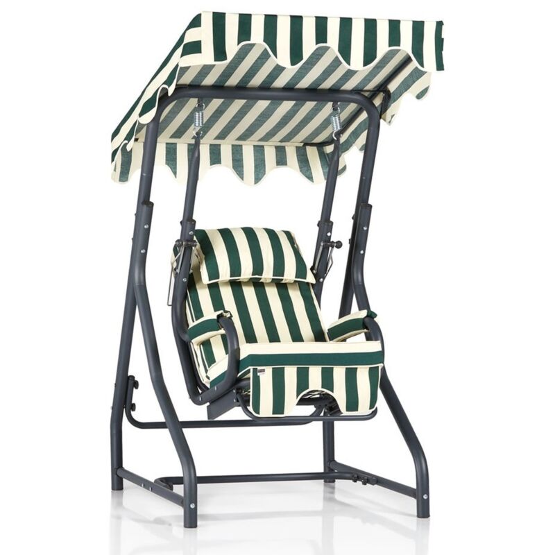 Balançoire de jardin Wellhome multicolore - 100x110x165 cm avec 1 place - Multicolore