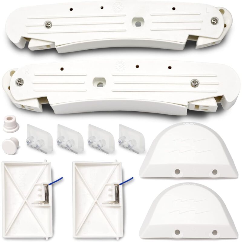 Ineasicer - Balançoire de nettoyage de piscine avec cadres avant et arrière, 4 glissières de pod, performance stable, pièce de rechange légère