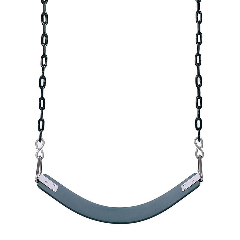 Balançoire Élastique pour Enfant, Eva Soft Board, Siège de Balançoire Réglable avec Corde, Balançoire Souple en U Charge Maximale 120 kg TONCHEAN