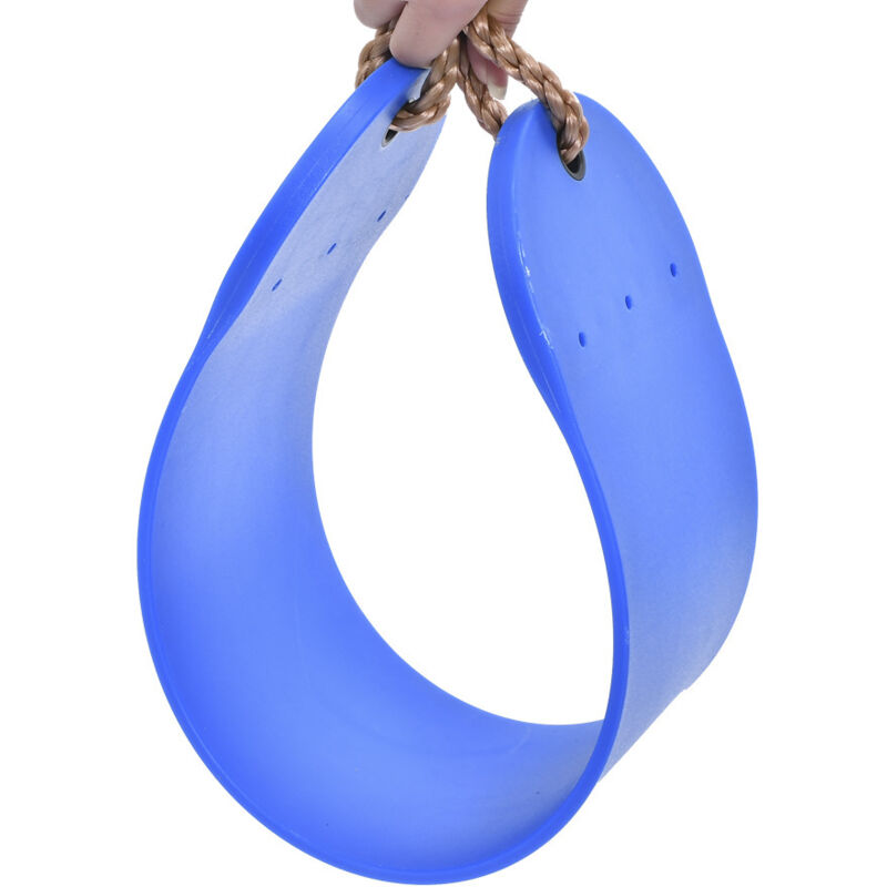 Balançoire Élastique pour Enfant, Eva Soft Board, Siège de Balançoire Réglable avec Corde, Balançoire Souple en u Charge Maximale 150 kg Tonchean