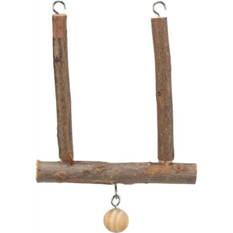 Balançoire en bois Trixie avec balle