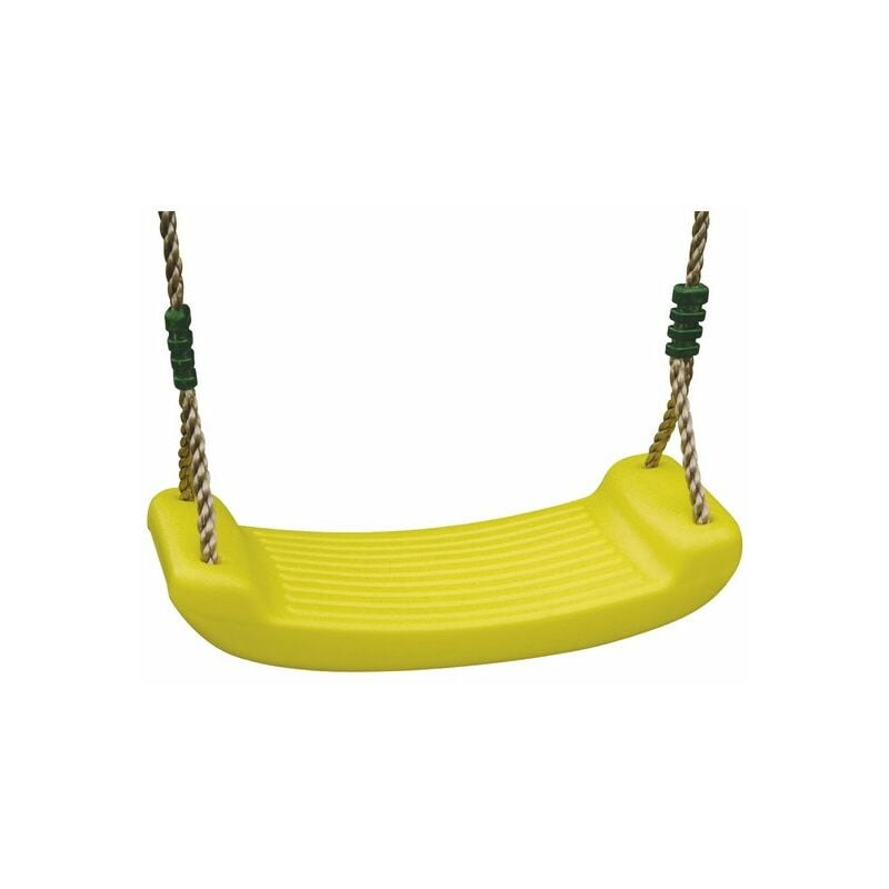 Balançoire plastique jaune pour portiques de 1,90 à 2,50 m - Jaune