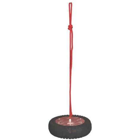 Balançoire en pneu pour jardin