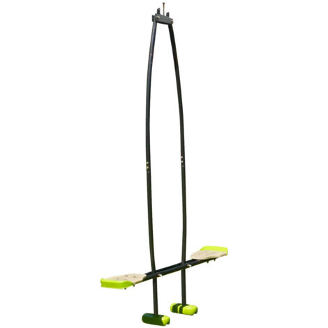 Soulet – Balançoire double face à face pour enfants – Compatible portiques 2,24 m – Matériau pinus radiata – Poids max 35 kg par enfant