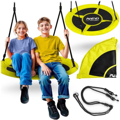 Balançoire Neo-Sport Swingo 100 cm en forme de nid-de-pie