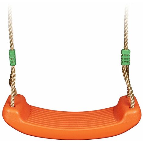 Balançoire plastique orange pour portiques de 1,90 à 2,50 m