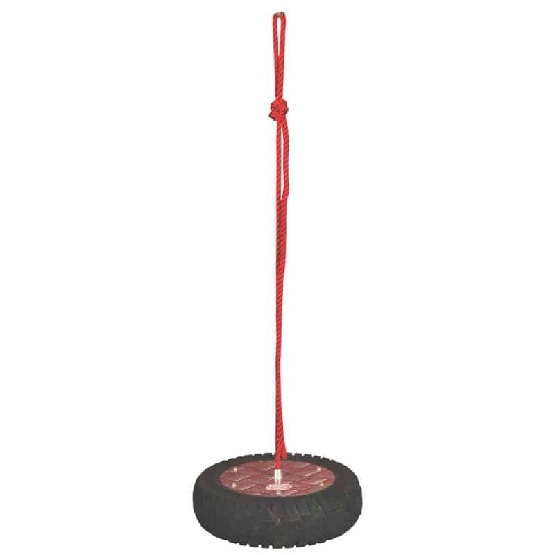 Balançoire en pneu pour jardin