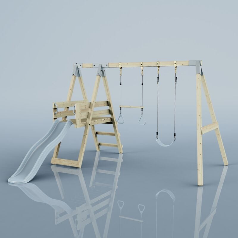 Polarplay - Balançoire Mésange bleue Bleu 291 x 391 cm