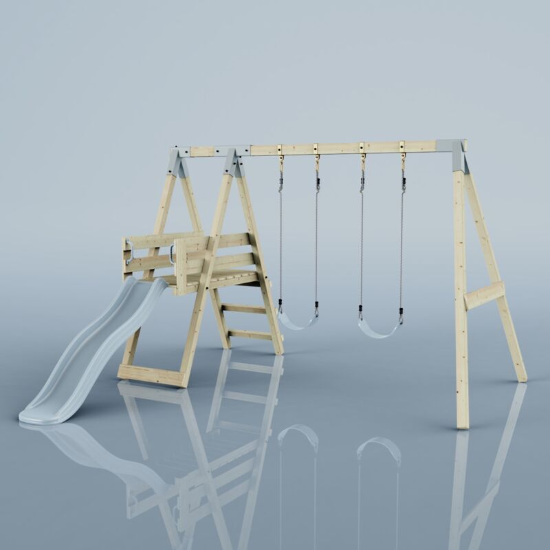 Balançoire Polarplay Mouette Bleu 290 x 322 cm