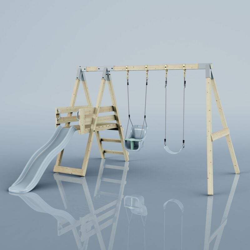 Balançoire PolarPlay Paon Bleu 291 x 331 cm