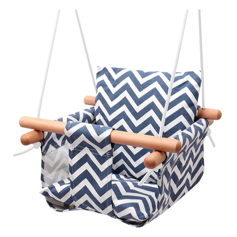 Balançoire pour bébé , balançoire en Bois pour Enfants + Ceinture de sécurité, balançoire pour Enfants et bébé Jardin intérieur extérieur