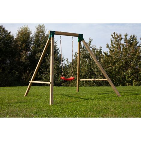 Balançoire simple en bois