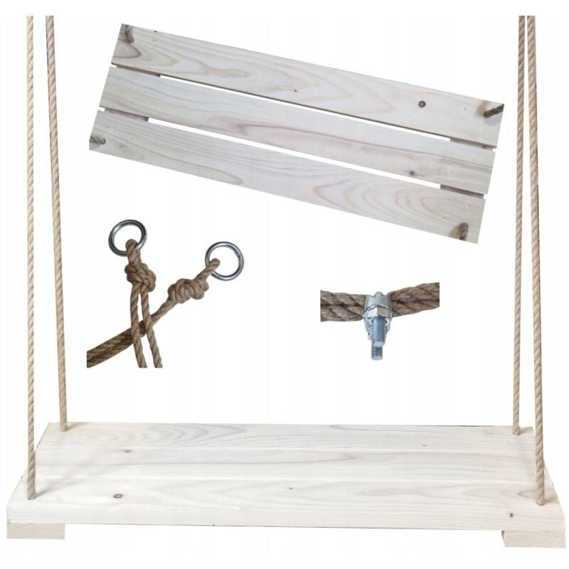 Balançoire Xxl Réglable 2 Personnes Pour Enfants Et Adultes