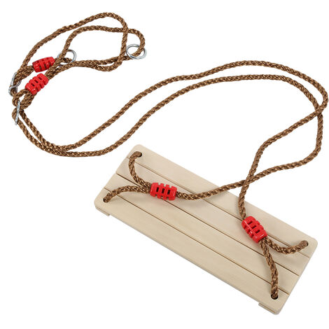 Balanoires en bois suspendues balanoire de jardin intérieure extérieure pour enfants adultes