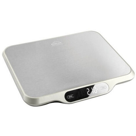 balanza cocina electronica 15kg - 1g acero inoxidable - 61717 - lacor -