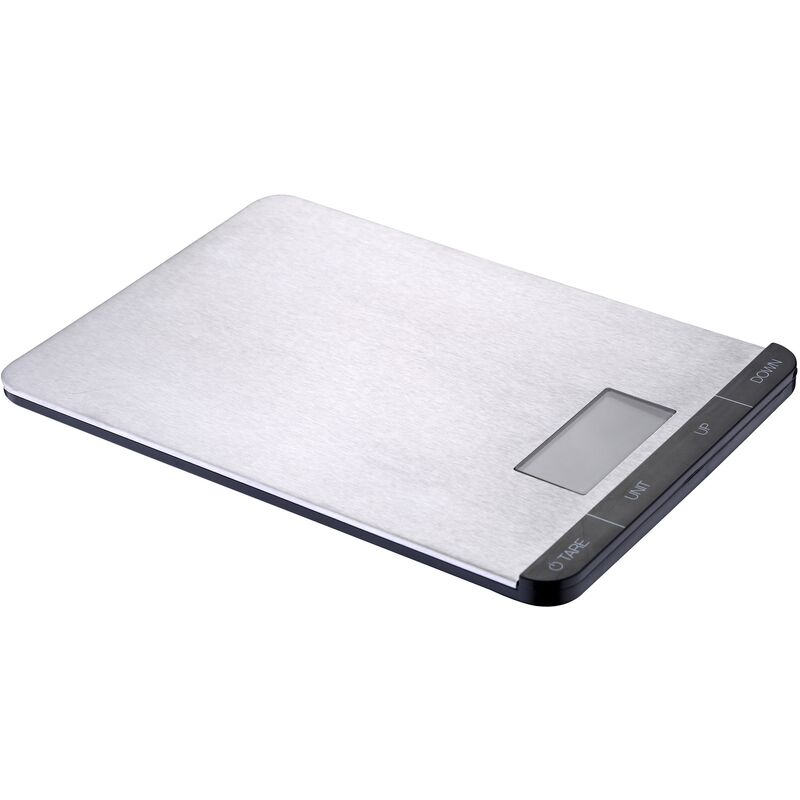 

Balanza de cocina 5kg 23x15,8 cm en acero inoxidable - Swiss Home