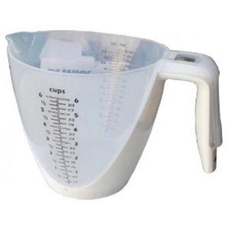 Balanza de Cocina Blinky con Jarra de Plástico 1,5 L
