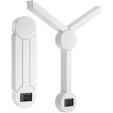 Balanza de cocina plegable, balanza digital, alta precisión, compacta, tamaño reducido, entrega rápida.