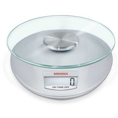 Balanza de Cocina Roma Silver Kg 5,0 Soehnle