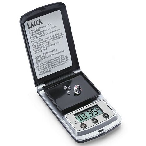 Balanza De Precisión Laica Bx9310 Negro Plata Hasta 120G Pre