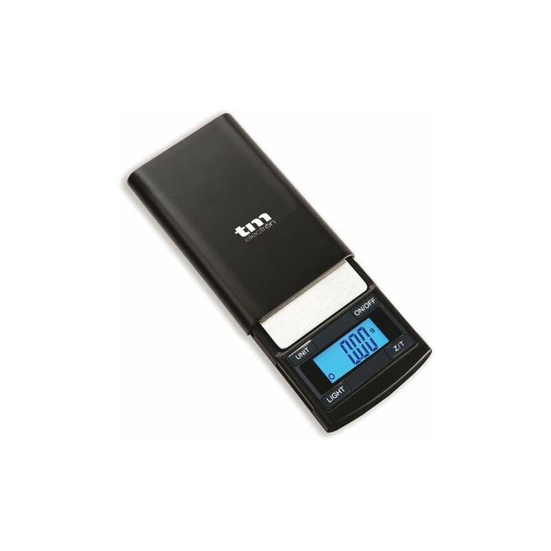 

TMPBS002 Báscula digital de precisión de bolsillo con capacidad máxima 100g, autoapagado y auto cero balanza - Tm Electron