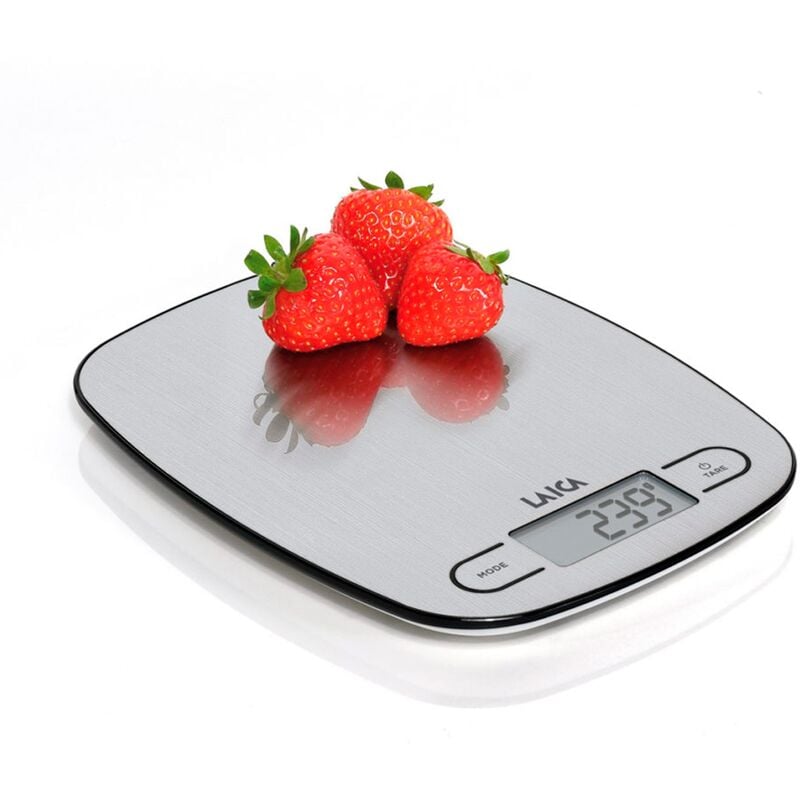 

Balanza electrónica de cocina gris vol liquidos 5 kg.