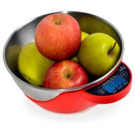 BALANZA ROJA BOL INOXIDABLE 5 KG 765