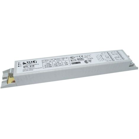 Balasto electrónico multilámpara TCI BTL418 4X18W T8 137956/4LN