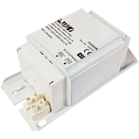 Balasto ferromagnético TCI 250W para lámparas HM y HI 183072