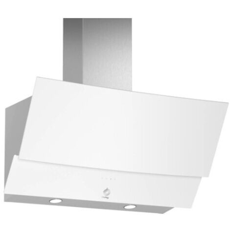 Balay 3BC585GB - Campana Chimenea Balay 3bc585gb Ancho 80 Cm Cristal Blanco