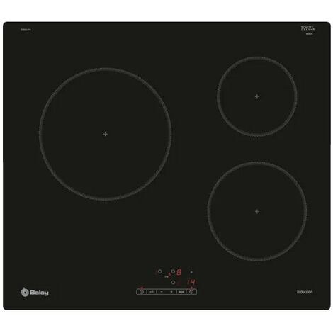 Balay 3EB864FR hobs Negro Integrado 59.2 cm Con placa de inducción 3 zona(s)