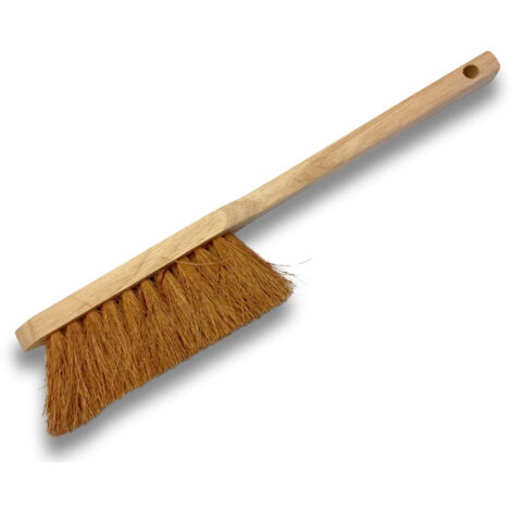 Balayette brosse en fibres naturelles de coco - Quantité x 1 - Longue