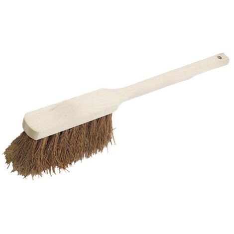 Balayette coco longueur 450 mm avec dos en bois 4 rangées