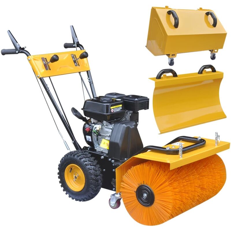 Balayeuse à neige multifonctionnel à 2 étages 6,5 HP à essence