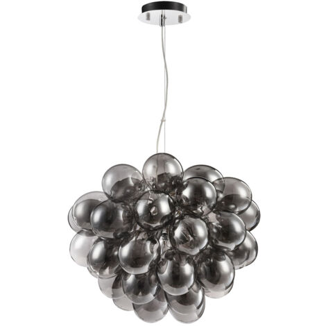Balbo Maytoni lampadario moderno a sospensione sfere pendenti a grappolo - Nero