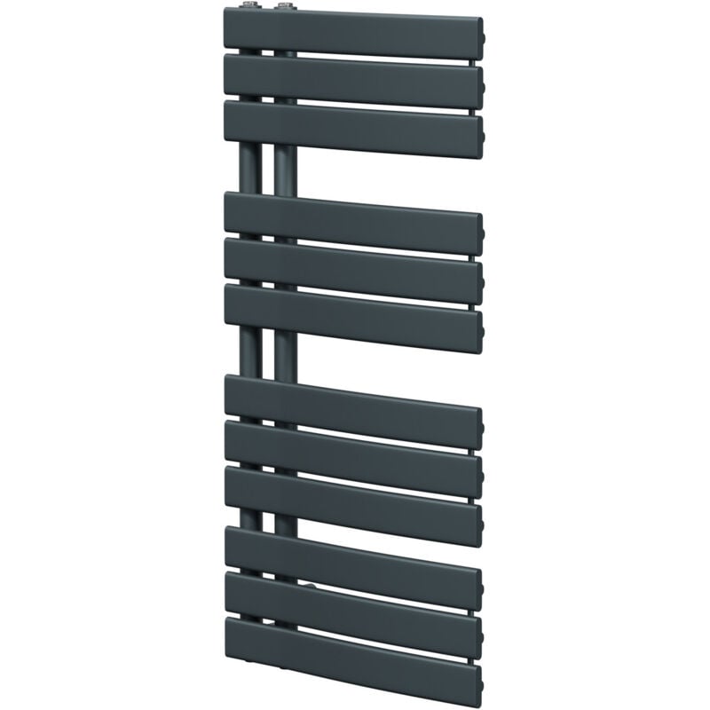 Balboa Anthracite 1080mm x 550mm Heated Towel Rail - Wholesale Domestic