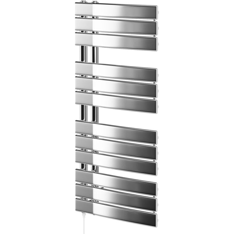 Balboa Chrome 1080mm x 550mm Electric Heated Towel Rail - Wholesale Domestic