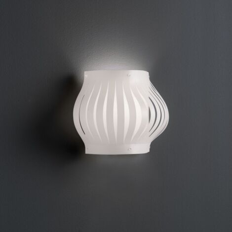 Balcón Aplique Blanco 33 x 17 x 25 h