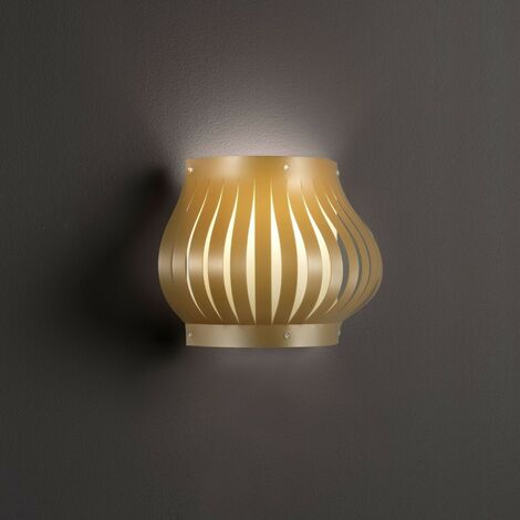 Balcon Applique New Gold Cm. 33 x 17 x 25h
