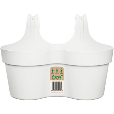 Balconetta Paris Balcony Hanger Duo White
