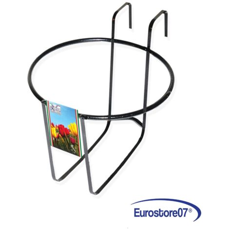 BALCONIERA ROTONDO PORTAVASO FIORIERA FIORI VASI VASO FIORIERE  Ø22  FER 254052