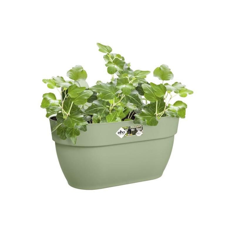 Pot de fleurs - Vibia Campana Easy Hanger Medium - Vert Pistache - Balcon exterieur - l 24.1 x w 36 x h 26.5 cm - Elho